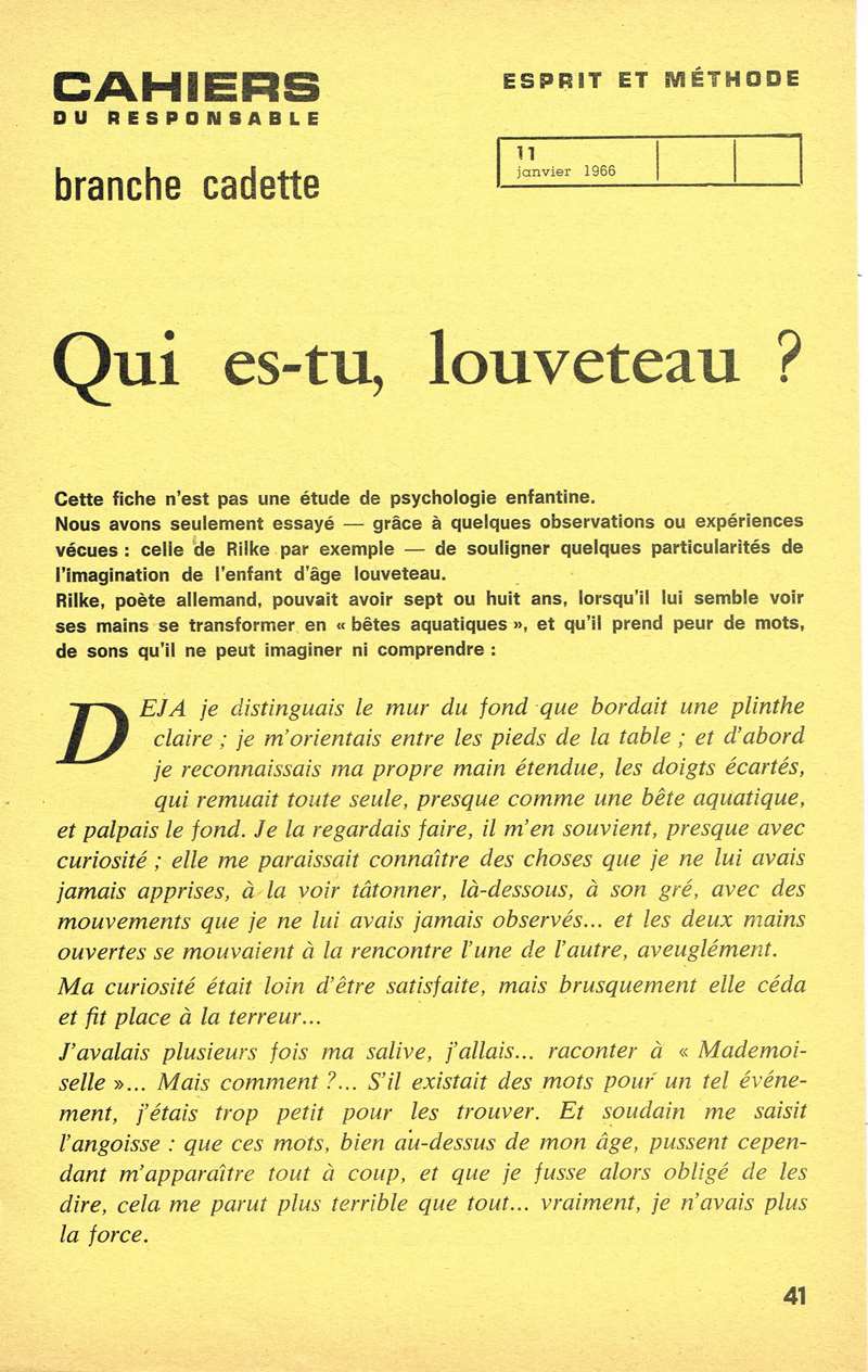 Pages de Cahiers du Responsable n11 jan 1966 2 Page 1