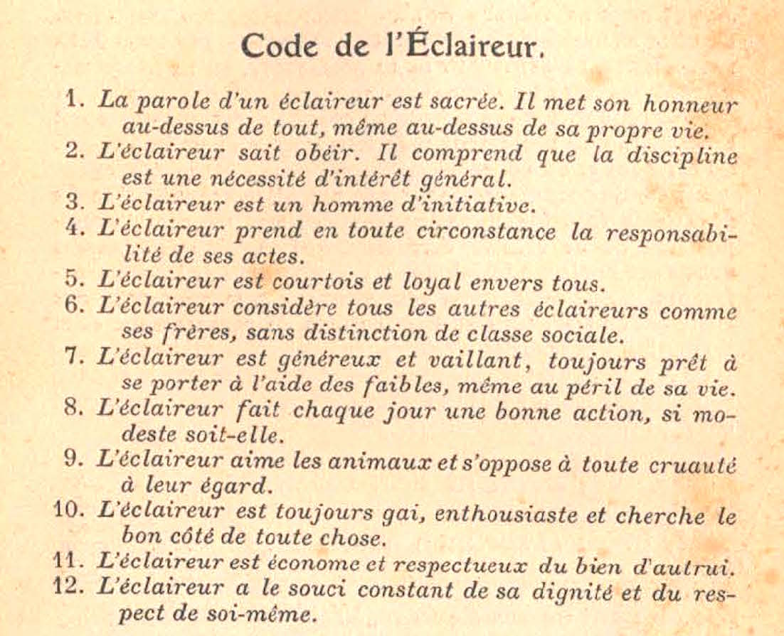 1913 Les EDF Code