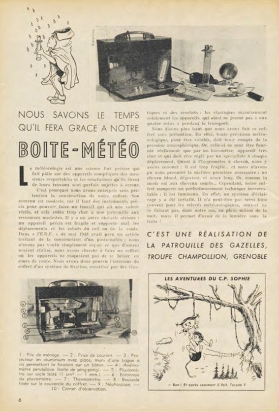 TD 51.07.06 météo