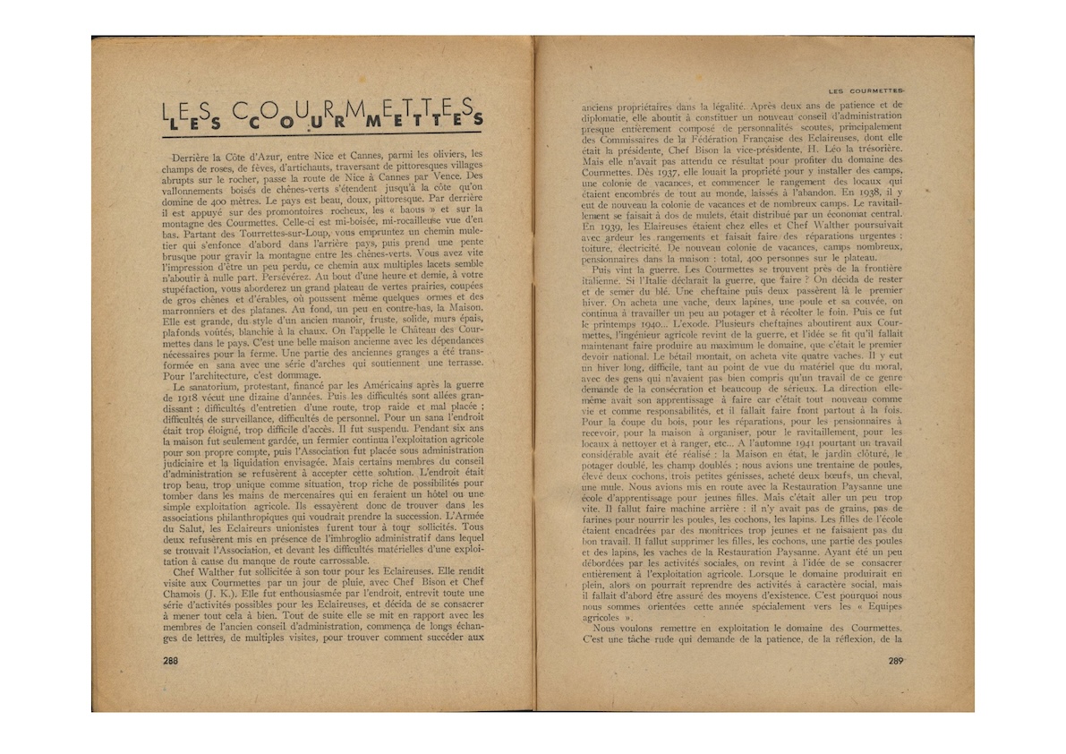 1942 07 Le Routier n 154 288 289 Courm