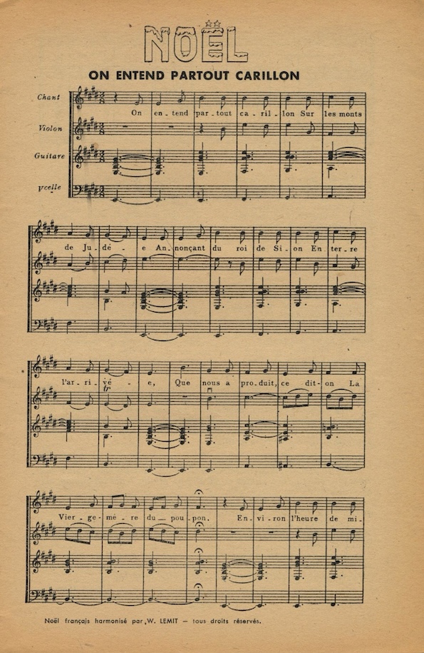 1943 11 Le Routier n 167 235 Chant