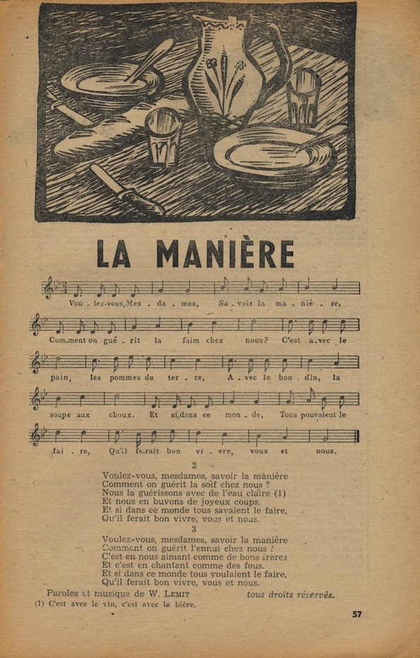 1945 03 Le Routier n 176 57 Chant